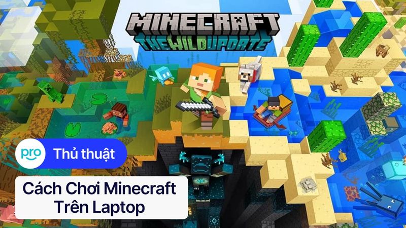 Hướng dẫn cách chơi Minecraft trên laptop cho người mới