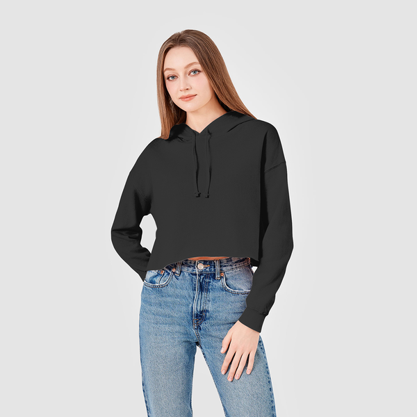 Lady's Cropped Hoodie | Independent Trading Co.