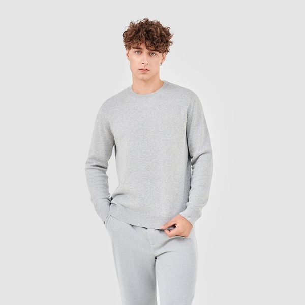 Knitted Crewneck Sweater Classic Fit