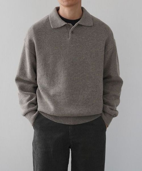 2412 QC | Knitted Crewneck Sweater Relaxed Fit
